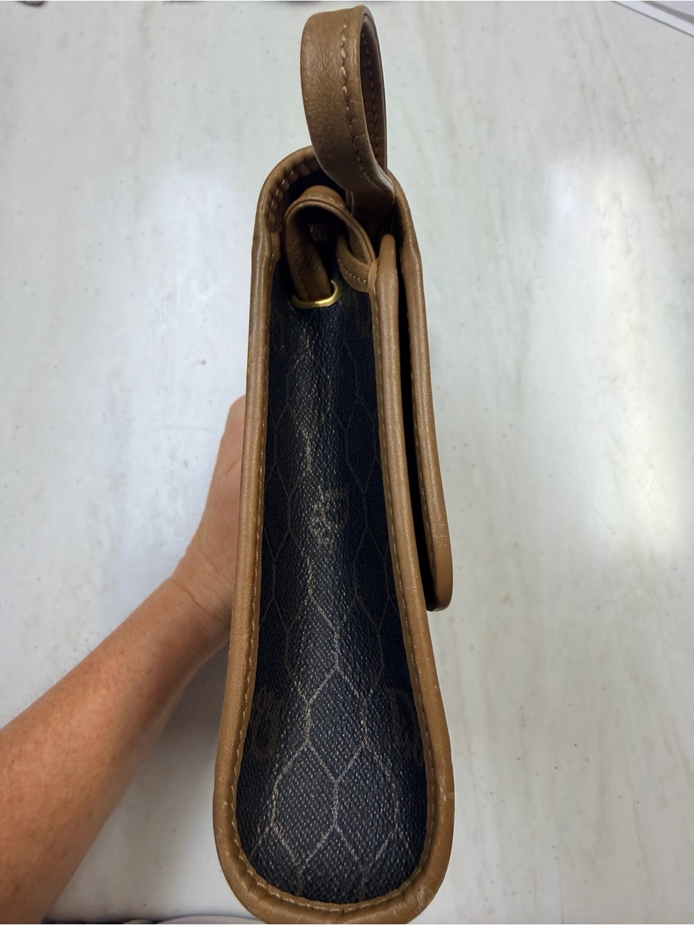 Dior Vintage Honeycomb crossbody - Picture 4 of 8